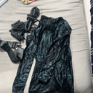 Cat woman body suit